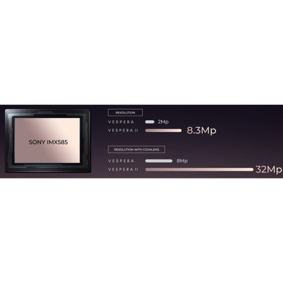 Telescópio inteligente VAONIS AP 50/250 Vespera II