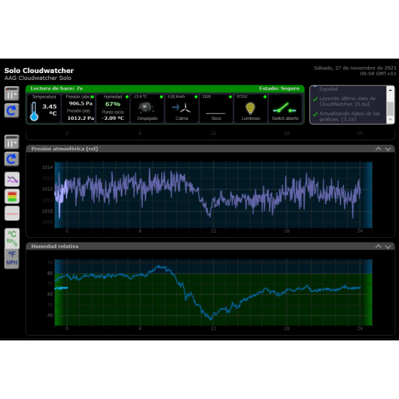CloudWatcher SOLO (sem calha DIN)