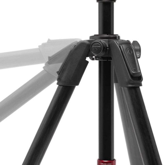 Tripé Manfrotto 055 Carbono com cabeça de vídeo fluida 502