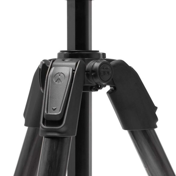 Tripé Manfrotto 055 Carbono com cabeça de vídeo fluida 502