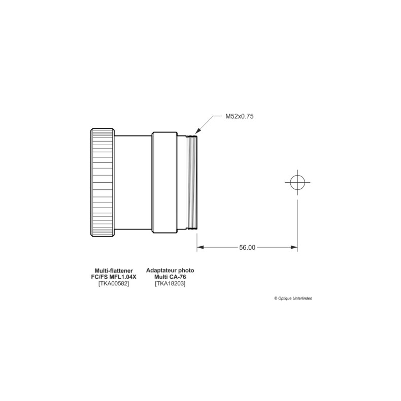 Tubo adaptador CA-FC-76DCU/DS para...