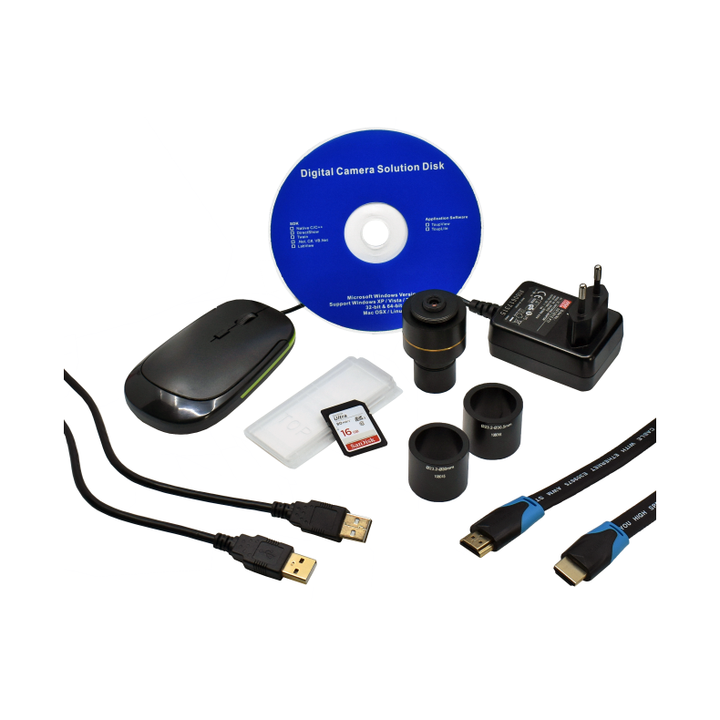 Kit de câmara de microscopia USB 2.0...