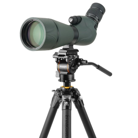 Tripé de vídeo em alumínio VANGUARD Veo 5 264AV14 com cabeça esférica Veo PV-14