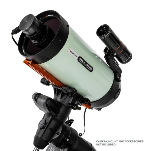 Astrógrafo Celestron Rowe-Ackermann Schmidt de 6" (RASA 6). Conjunto do tubo ótico (CG-5 em cauda de andorinha)
