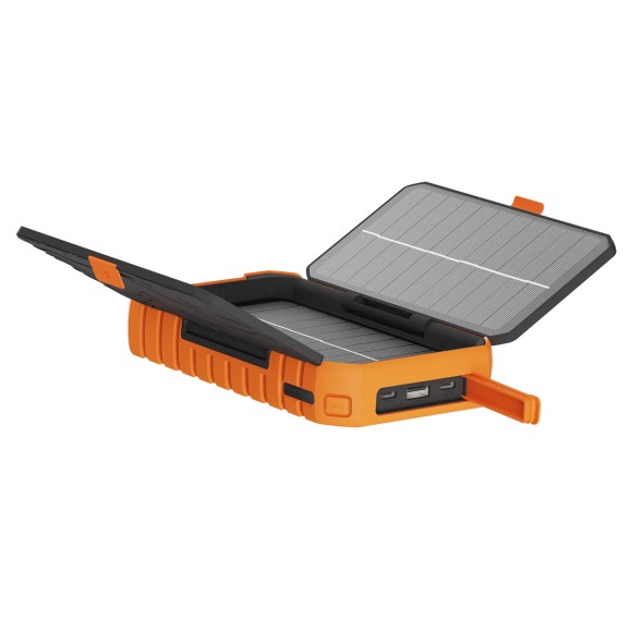 Solar Pack XTORM "Rugged" 10.000 preto/laranja