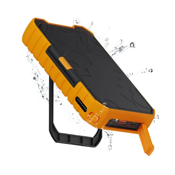 Solar Pack XTORM "Rugged" 10.000 preto/laranja