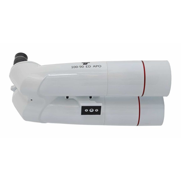 Binóculos TS-Optics 30x100 ED APO 90° de visão, oculares de 1,25