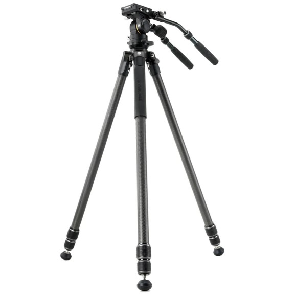 Kit VANGUARD Alta Pro 3VL 303CV18 - tripé de vídeo em carbono, cabeça esférica VEO PV-18