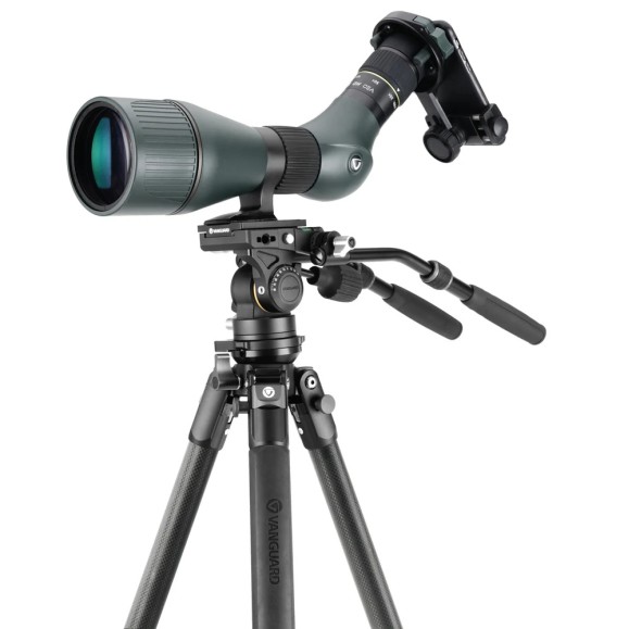 Kit VANGUARD Alta Pro 3VL 303CV18 - tripé de vídeo em carbono, cabeça esférica VEO PV-18