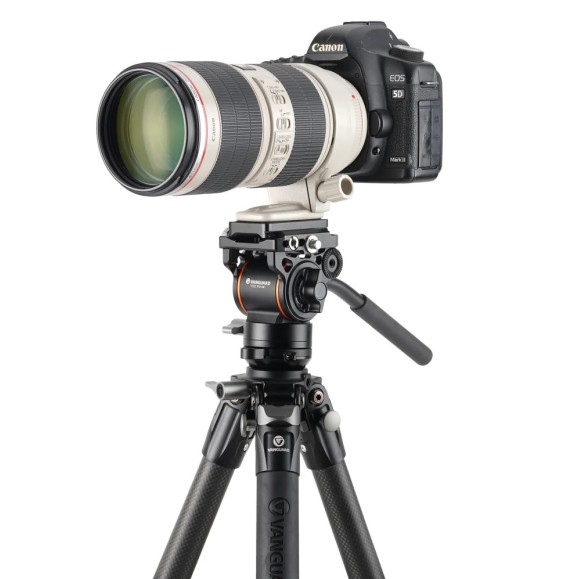 Kit VANGUARD Alta Pro 3VL 264CV14 - tripé de vídeo em carbono, cabeça esférica VEO PV-14