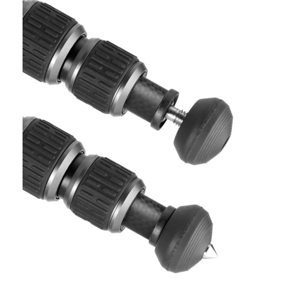 Tripé de viagem em carbono VANGUARD Veo 5 234CO26, cabeça de observação