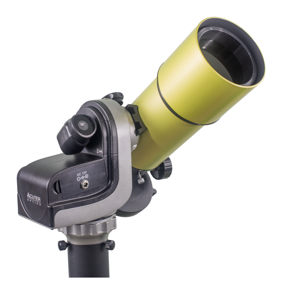 Telescópio solar de luz branca Acuter Solarus 80 com montagem Suntracker AZ e tripé