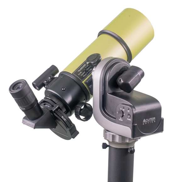 Telescópio solar de luz branca Acuter Solarus 80 com montagem Suntracker AZ e tripé