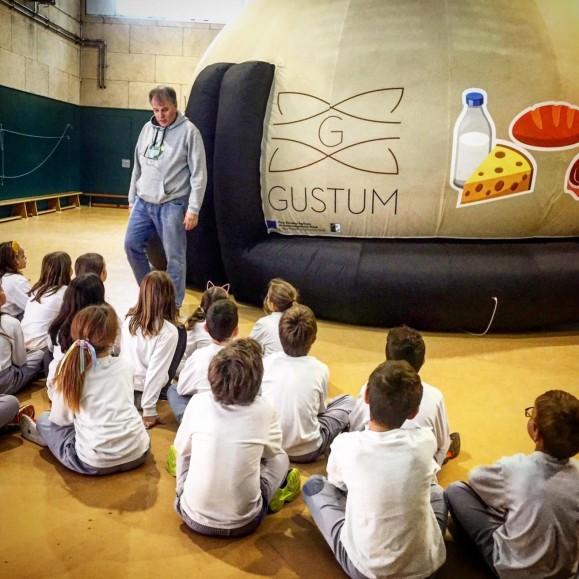 Cúpula insuflável portátil para planetário 5m sem decoração