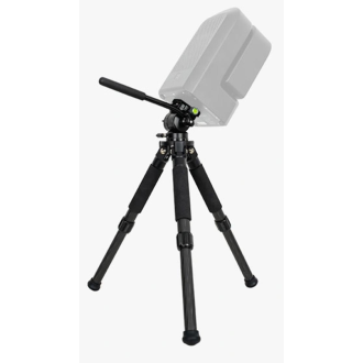 Conjunto de tripé e cabeça...