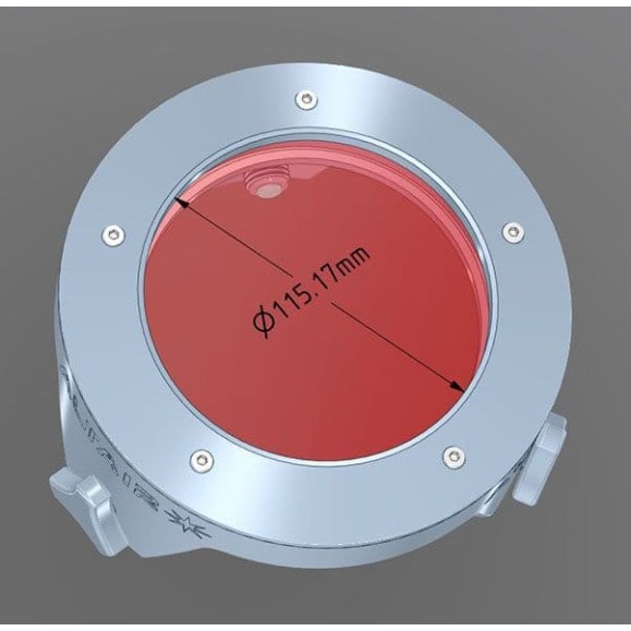 Filtro de Kingecção Solar Altair D-ERF 115mm com suporte de célula de filtro