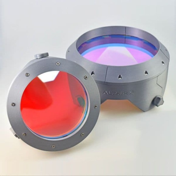 Filtro de Kingecção Solar Altair D-ERF 115mm com suporte de célula de filtro