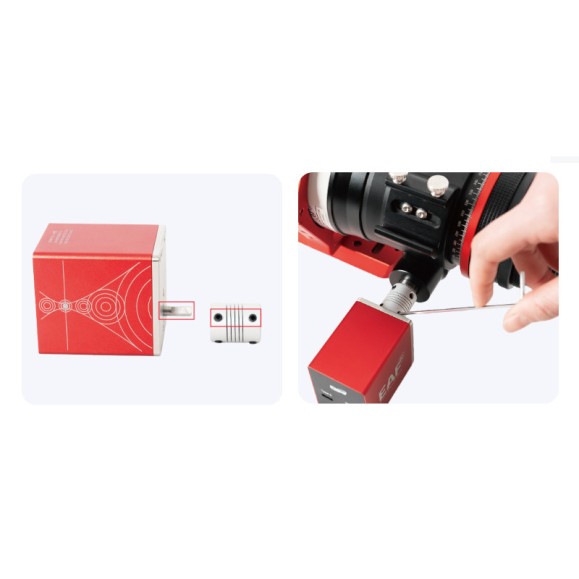 Motor de focagem EAF-PRO ZWO com bateria integrada