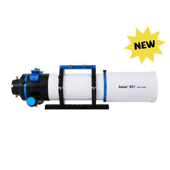 Telescópio refrator apocromático Askar 91F Flat-Field