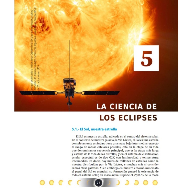 Livro "Eclipses do Sol. Los eclipses... Livro "Eclipses do Sol. Los eclipses...