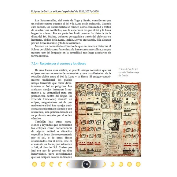 Livro "Eclipses do Sol. Los eclipses españoles de 2026, 2027 y 2028" do Instituto Geográfico Nacional