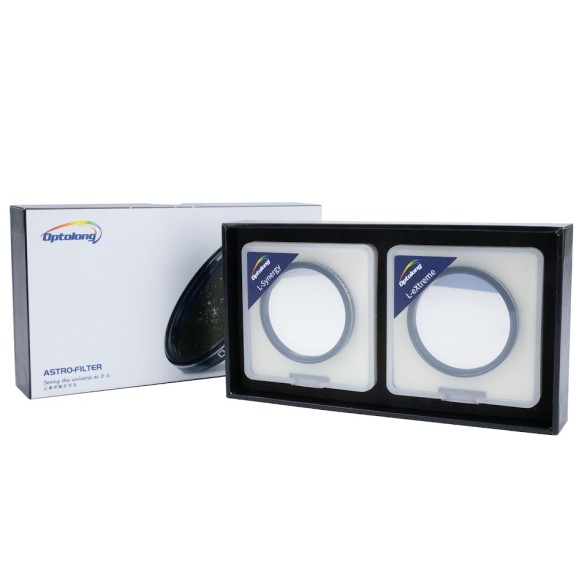 Conjunto combinado de filtros OPTOLONG L2-DUAL (L-eXtreme+L-Synergy) em 2"