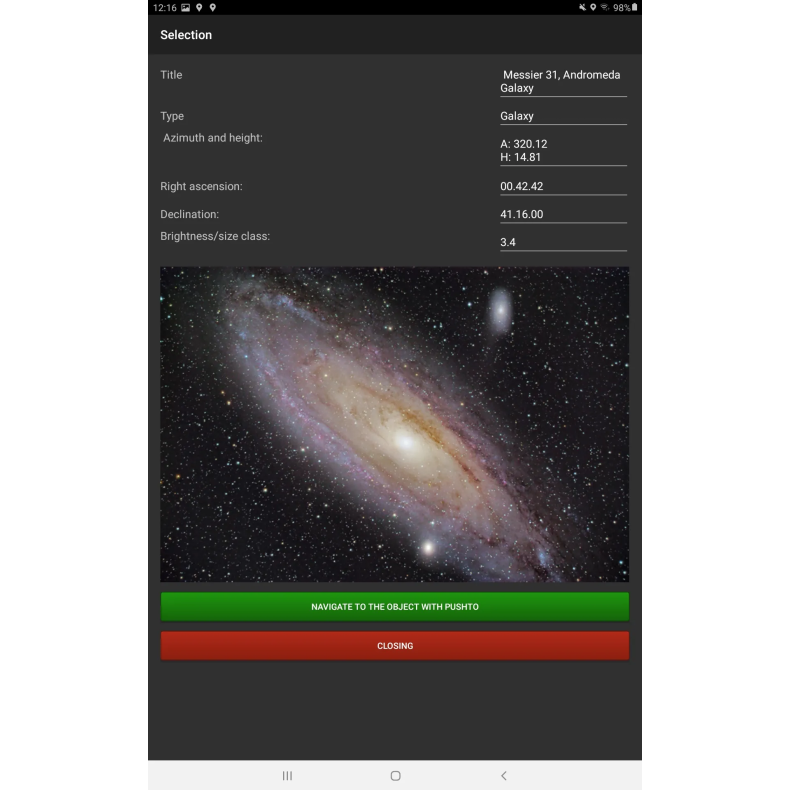 Telescópio inteligente BRESSER PushTo...