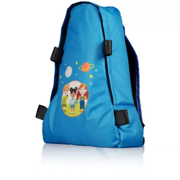 Telescópio refrator Bresser Junior 70/400 com mochila azul
