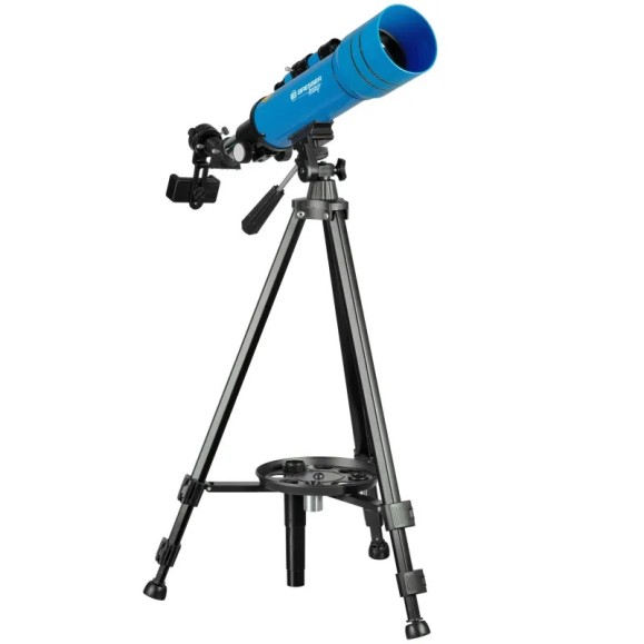 Telescópio refrator Bresser Junior 70/400 com mochila azul