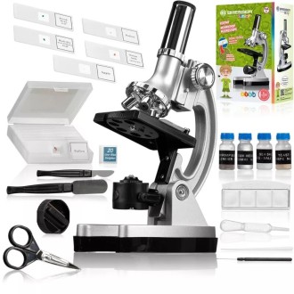 Kit para microscópio...