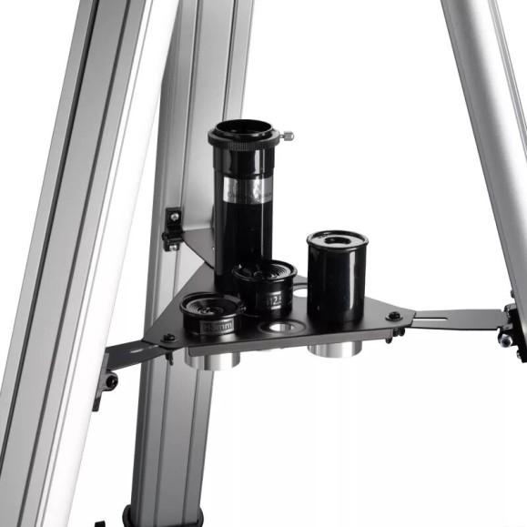 National Geographic Telescópio refletor Montagem equatorial 76/700