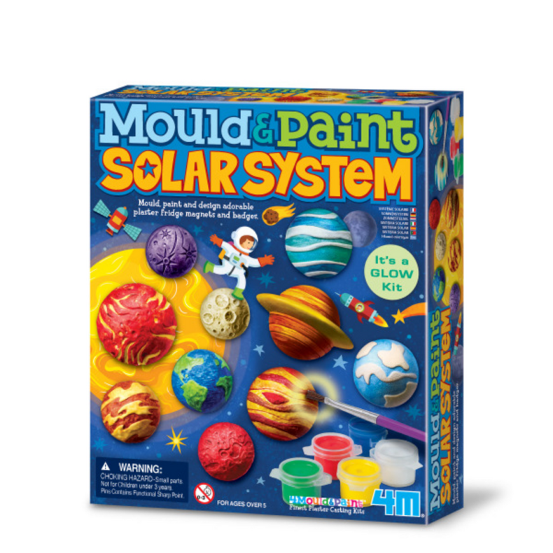 Moldar e pintar Sistema solar 4M