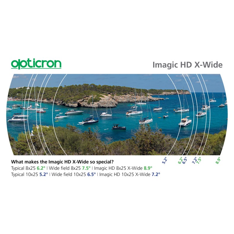 Binóculos Imagic com prisma porro 10x25