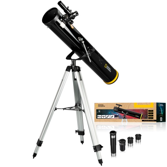 National Geographic Telescópio refletor 114/900 montagem altazimutal 9011200