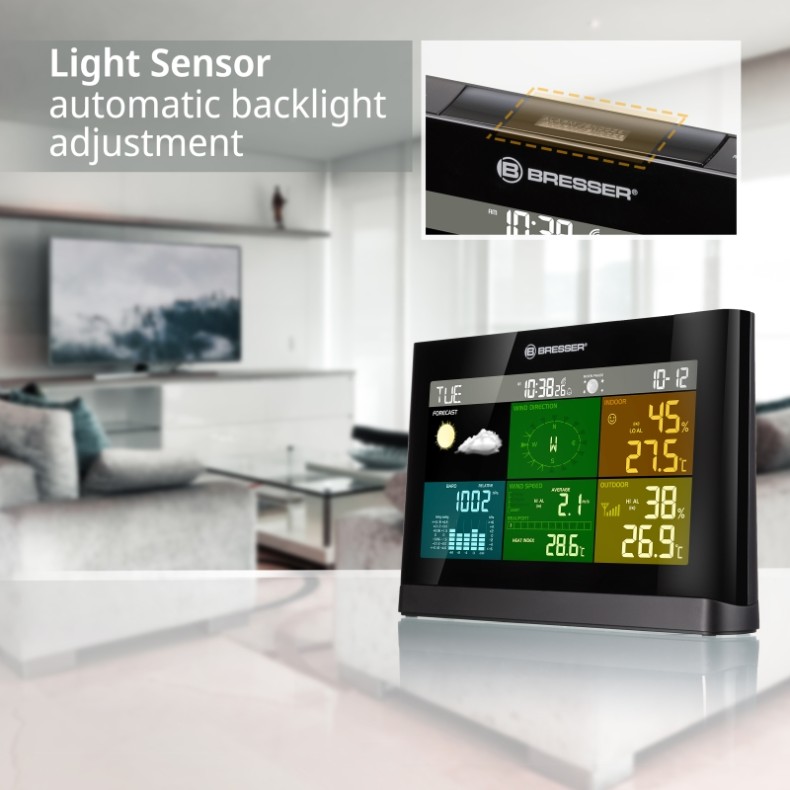 Centro meteorológico 5 em 1 BRESSER...