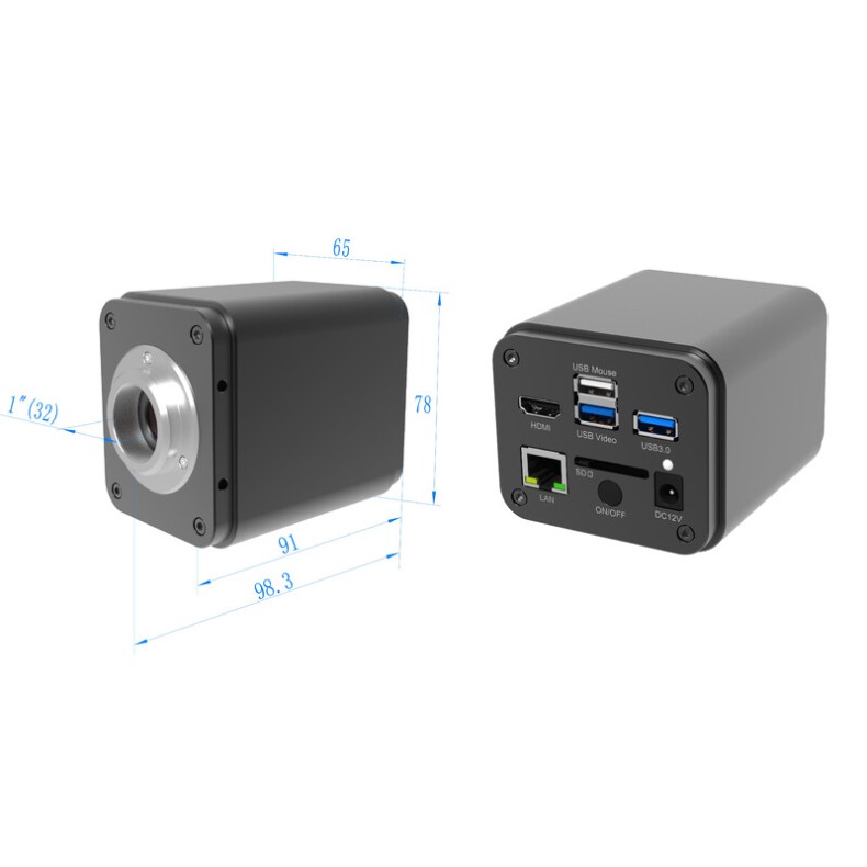 câmara ToupCam X8CAM4K 16MPA, cor,...