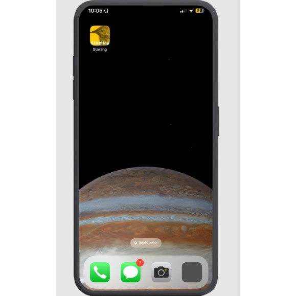 Controlador de Observatório Partilhado STARLING com clip de montagem em calha DIN