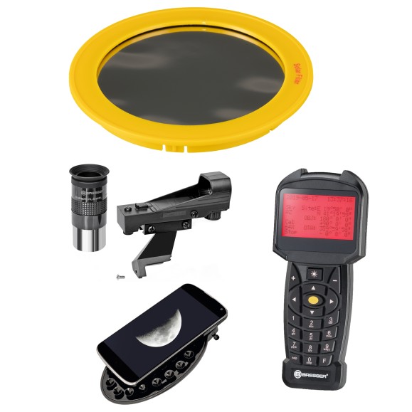 Telescópio BRESSER MESSIER EQ/AZ MCX-127 GOTO 4701127