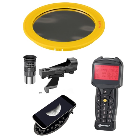 Telescópio BRESSER MESSIER EQ/AZ MCX-102 GOTO 4701102