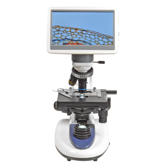 Microscópio BMS 146 FLArQ LED 230V com plataforma mecânica e Cellpad Mini