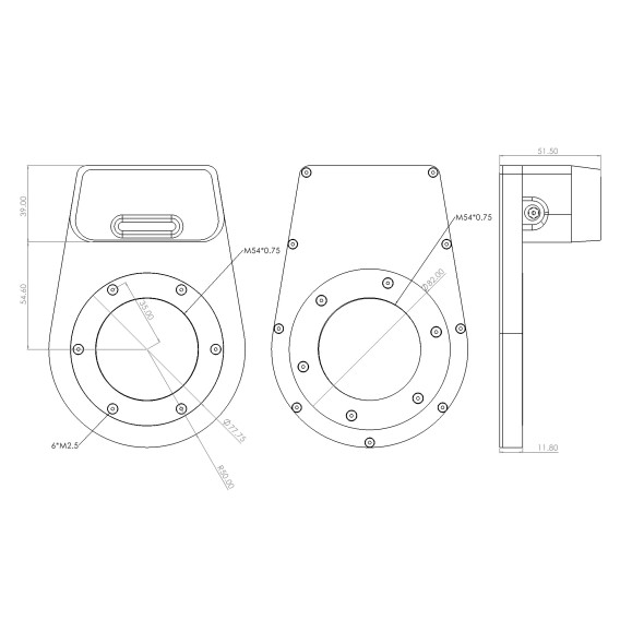 Rotador Wanderer Astro Mini V2 (M54)