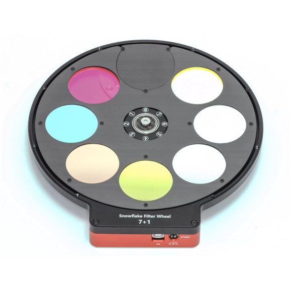 Roda de filtro de baixo perfil Snowflake 8 x 50 mm WandererAstro