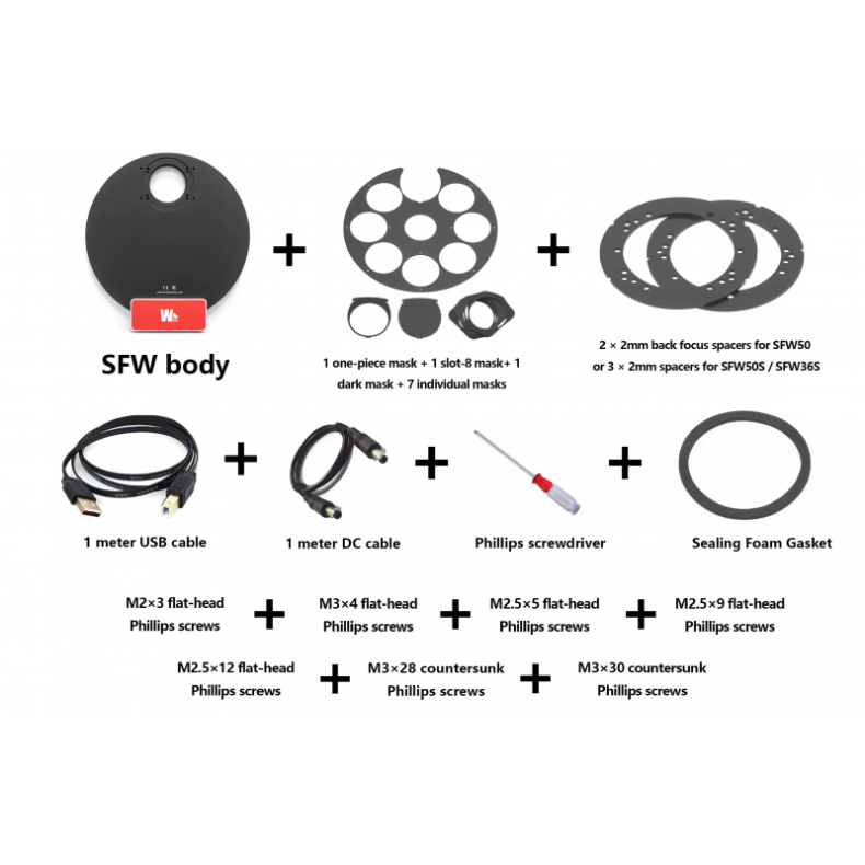 Roda de filtro de baixo perfil...