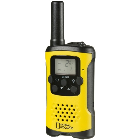 NATIONAL GEOGRAPHIC Walkie-talkies com longo alcance até 6 km e função mãos-livres