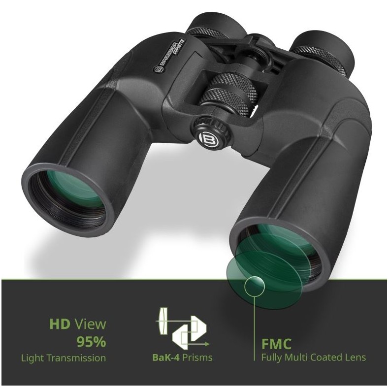 Binóculos BRESSER Corvete porro 7x50...