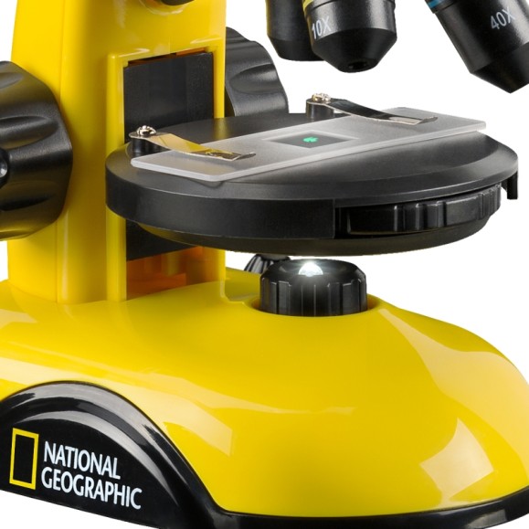 Conjunto de Microscópios Biolux para Estudantes NATIONAL GEOGRAPHIC