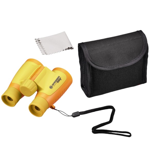Binóculos para crianças BRESSER JUNIOR 3x30 cor amarela