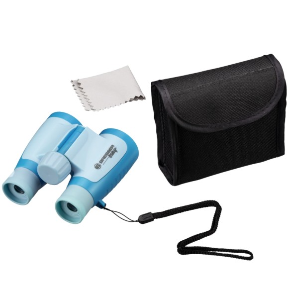 Binóculos para crianças BRESSER JUNIOR 3x30 cor azul