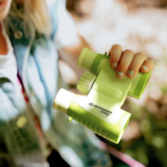 Binóculos para crianças BRESSER JUNIOR 3x30 cor verde