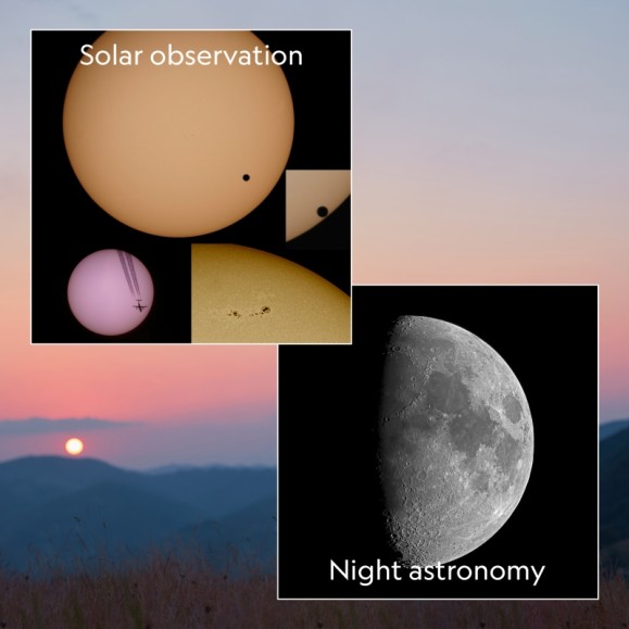 National Geographic Telescópio 76/350 com filtro solar